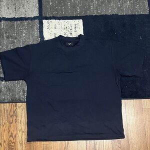 Hours Navy Men’s Drop Shoulder Short Sleeve Tee